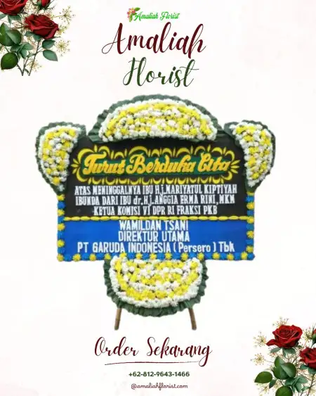 Papan Bunga Duka Mriyan